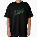 Savage - Sharp Edgy Bold Typography Statement Design by Dragon's Ascent