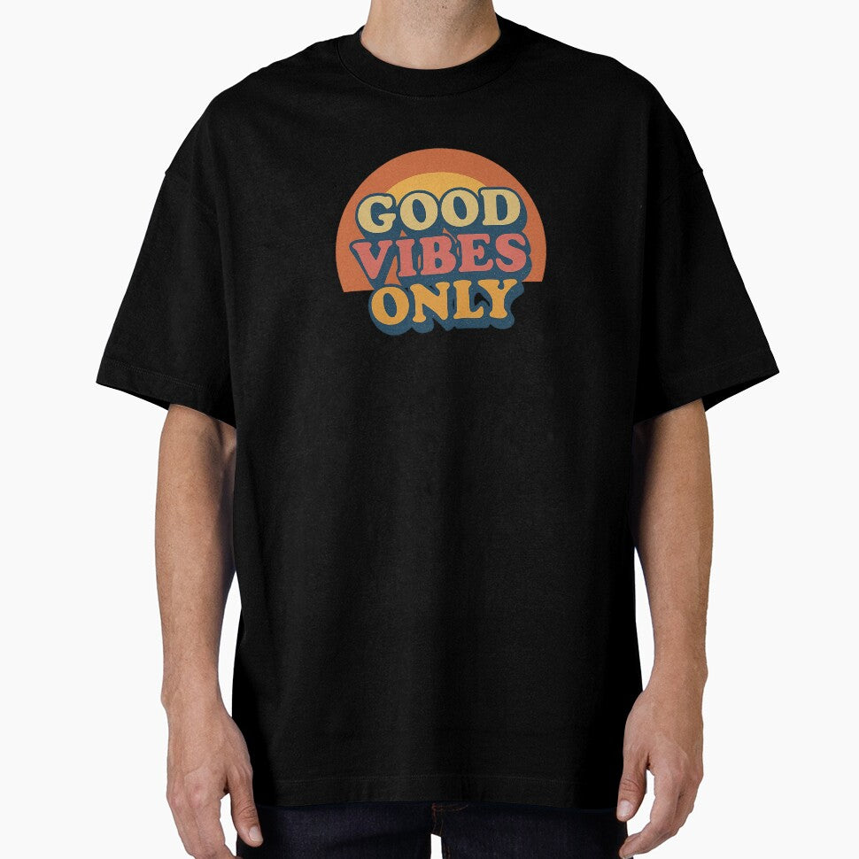 Good Vibes Only Retro Typography Design by 奇0904