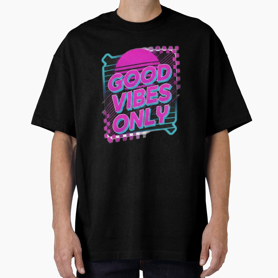 Good Vibes Only Typography Motivational Design by GhalaxiDesigns