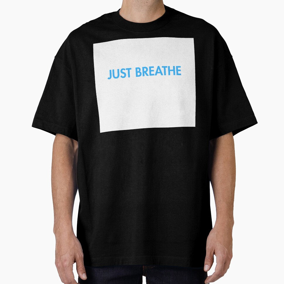 Just Breathe – Minimalist Mindfulness Quote by katerin17