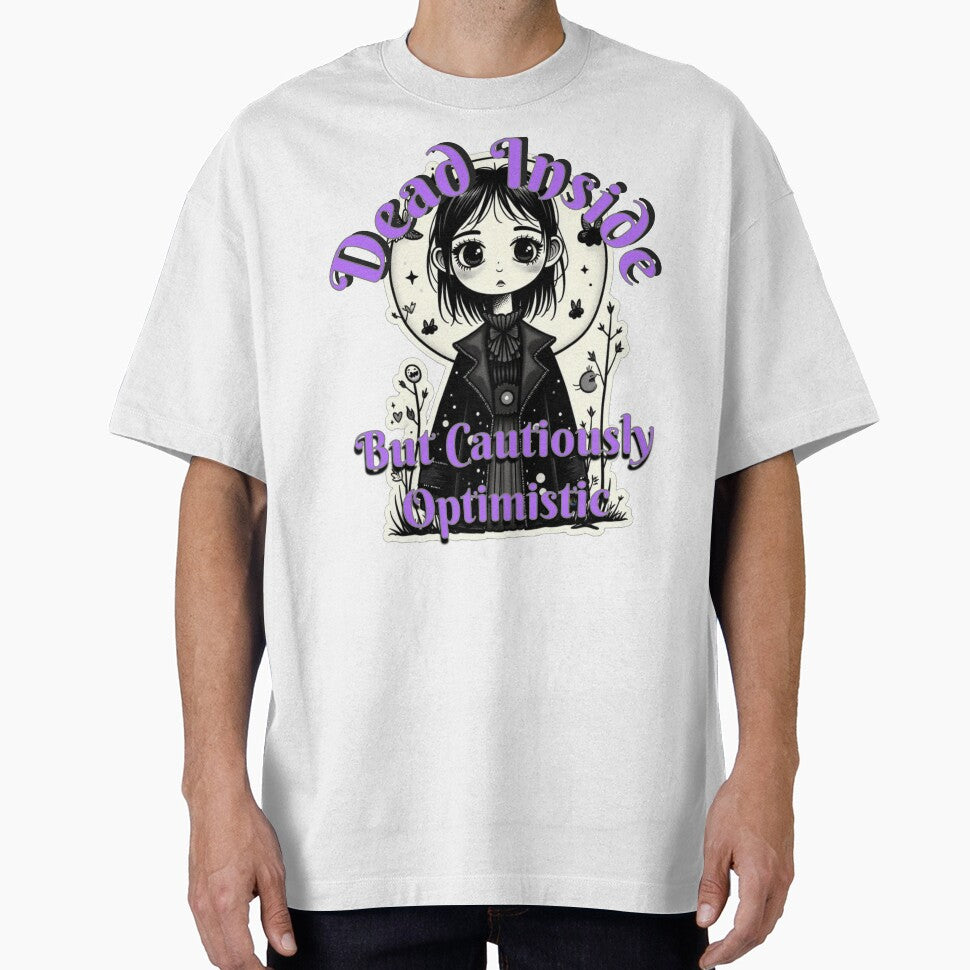 Cautiously Optimistic Goth Girl by CAutumnTrapp