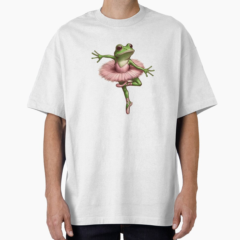 Frog with Mushroom / Cottagecore Frog by Silent.Lines