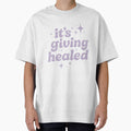 It’s Giving Healed Mental Health Affirmation Design by astersgraphics