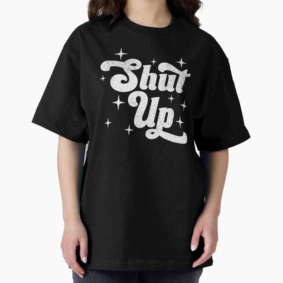 Shut Up Retro – Cheeky typography design by VariousGoodies