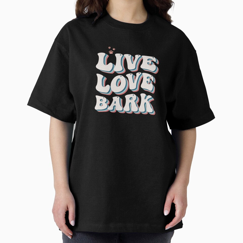 Retro Live Love Bark by RER Creative