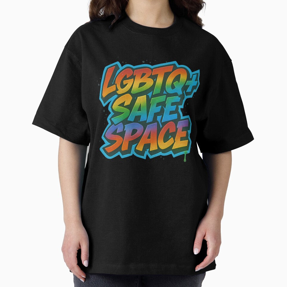 LGBTQ+ Safe Space – Bold Graffiti Design by Haus Of Sin
