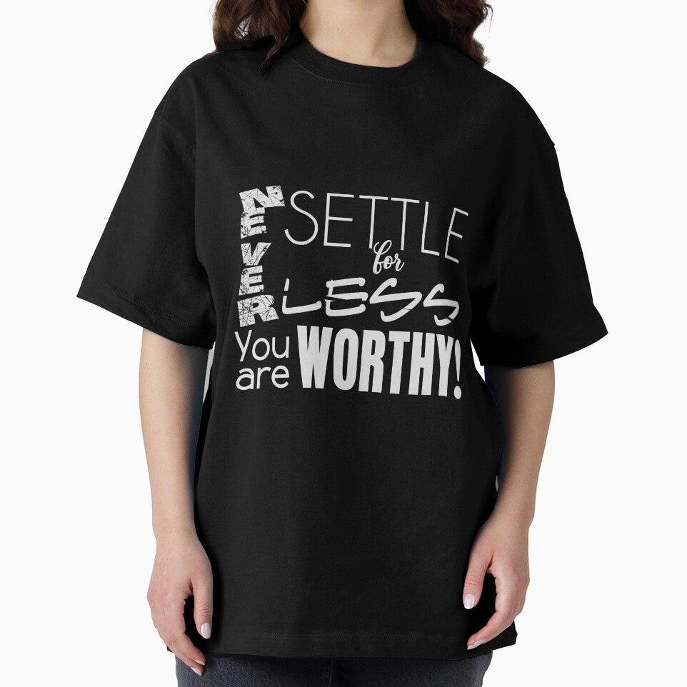 Never settle for less by markyartshop