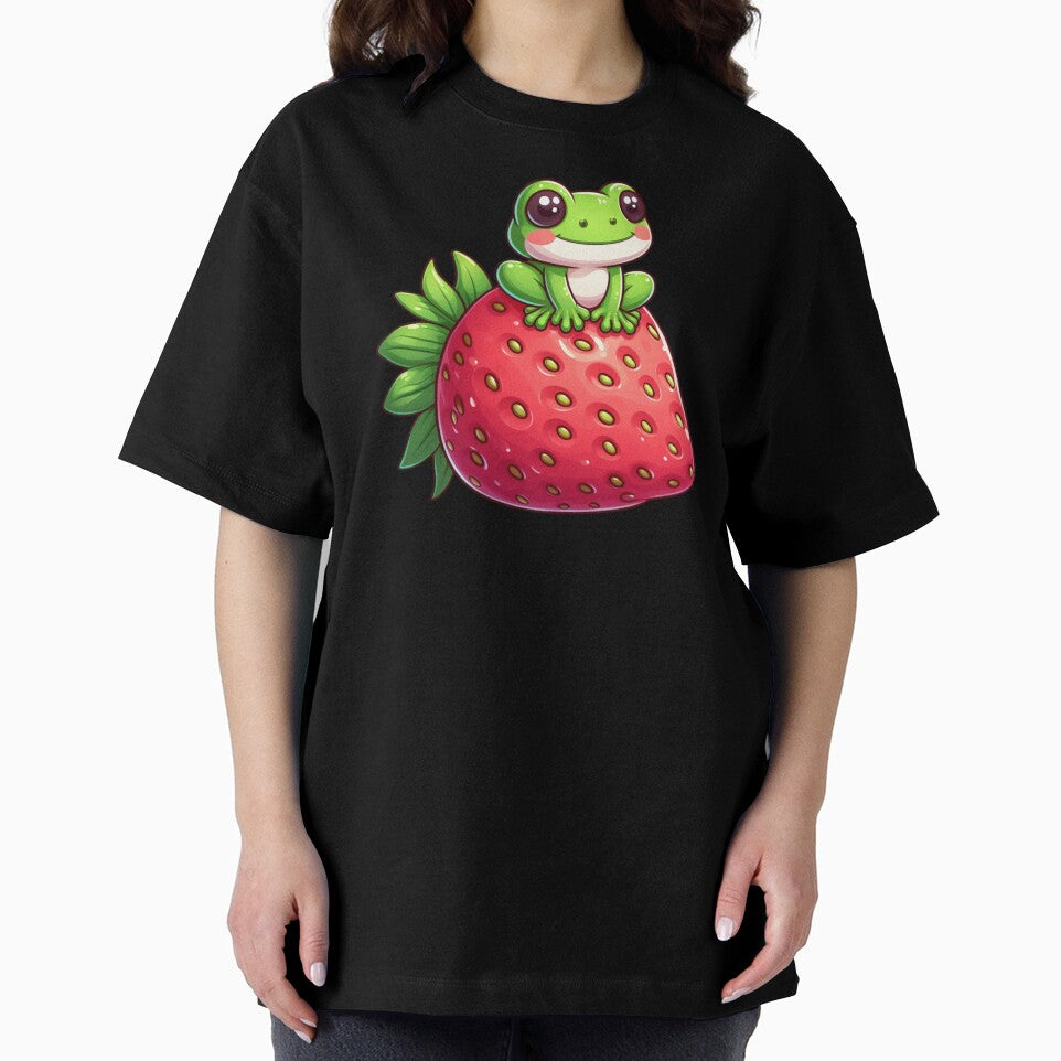 Strawberry Frog by Mama-and-Moo