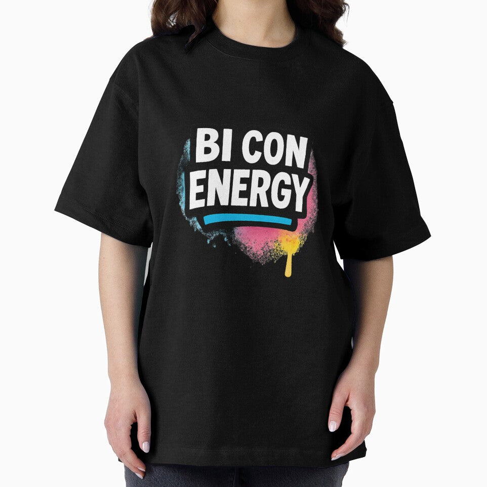 Bi Con Energy – Vibrant Pride Typography by Haus Of Sin