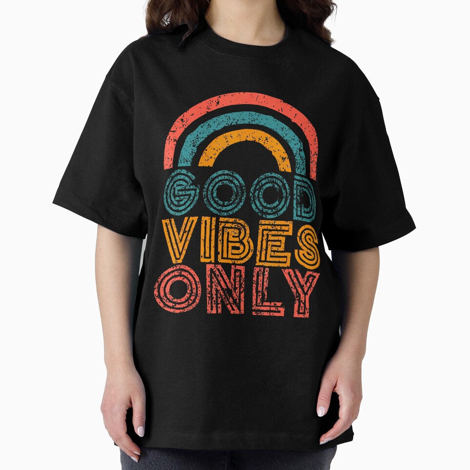 Good Vibes Only Vintage Rainbow by chaybduparek