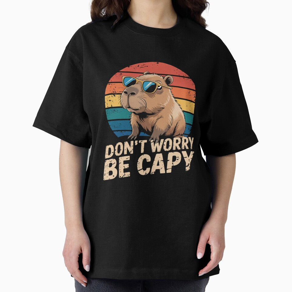 Dont Worry Be Capy For Kids & Men Funny Capybara Boys 7 by KotexTemu