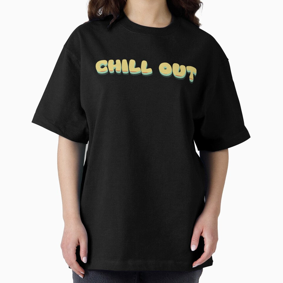 Vibrant Verses: ‘Chill Out’ Typography Tapestry by diegomenjivar92