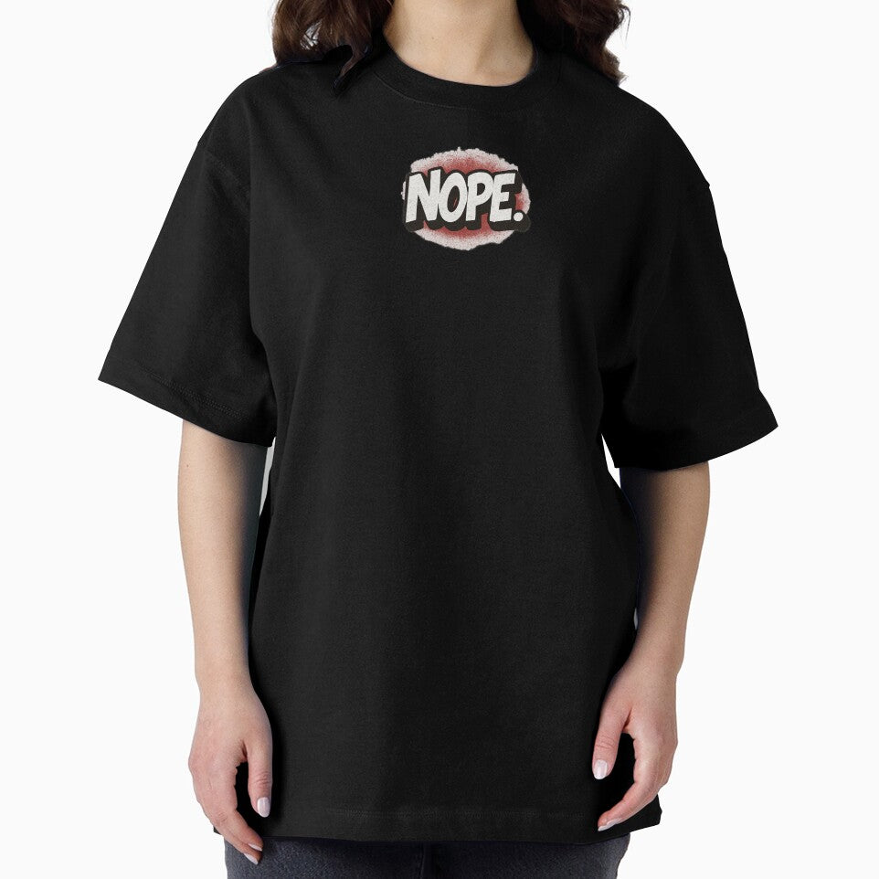 NOPE Graffiti Style Bold Statement Stickers by KeepItSimple089