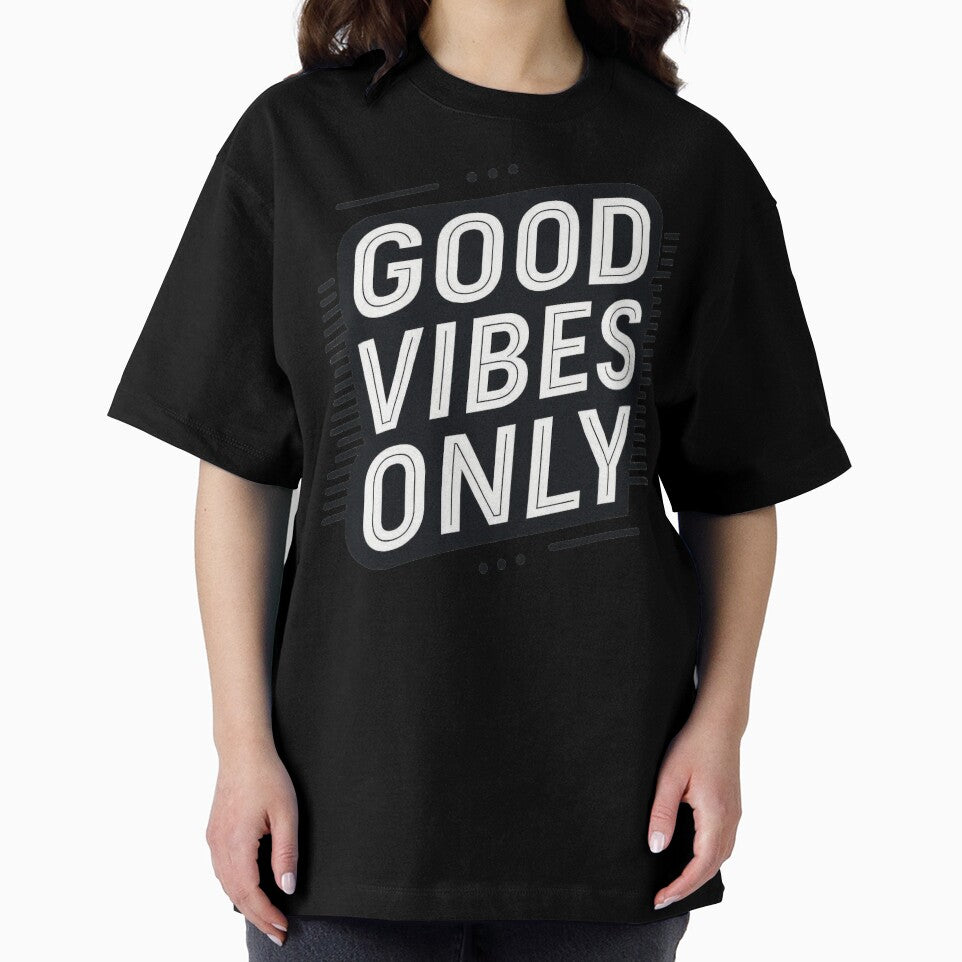 Good Vibes Only | Funny Motivational Typography Design by LibbArt