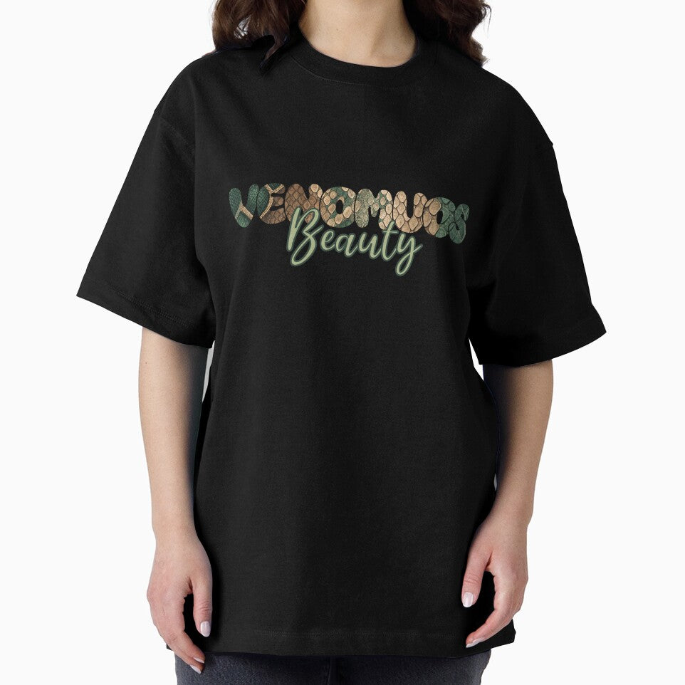 Venomous Beauty – Snake Pattern Lettering by FlowingInkArt