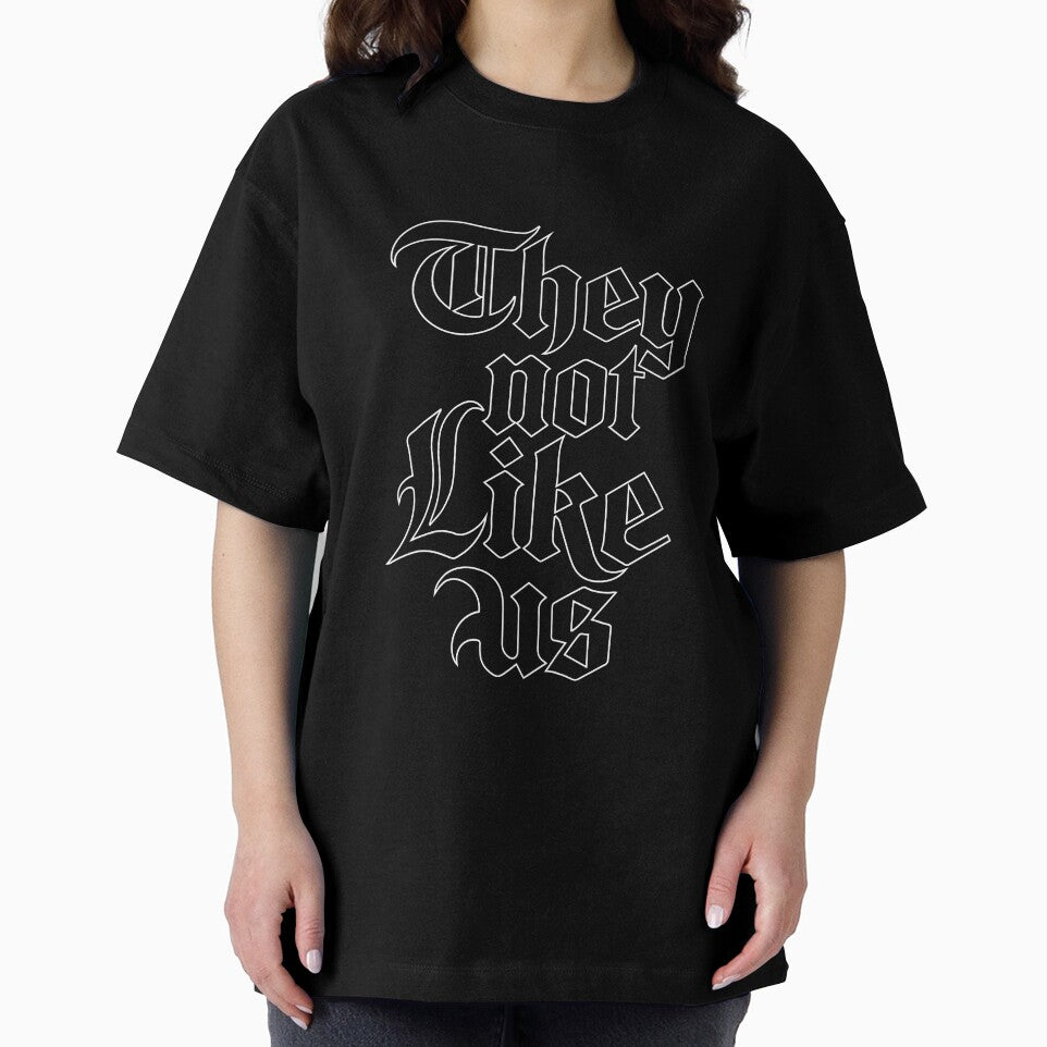 They Not Like Us – Calligraphy Tattoo Design by InkStation24