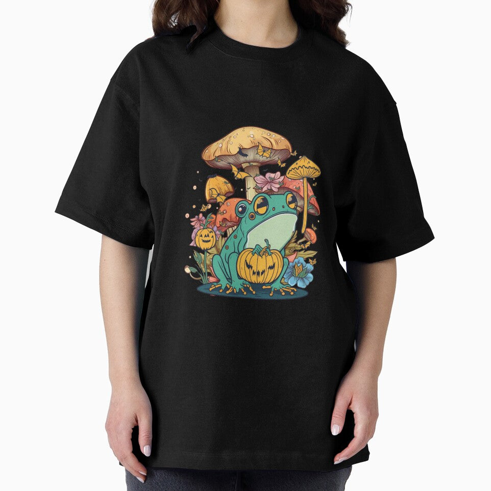 Frog With Mushroom frog hallowen by Clouth Clothing  ⭐⭐⭐⭐⭐