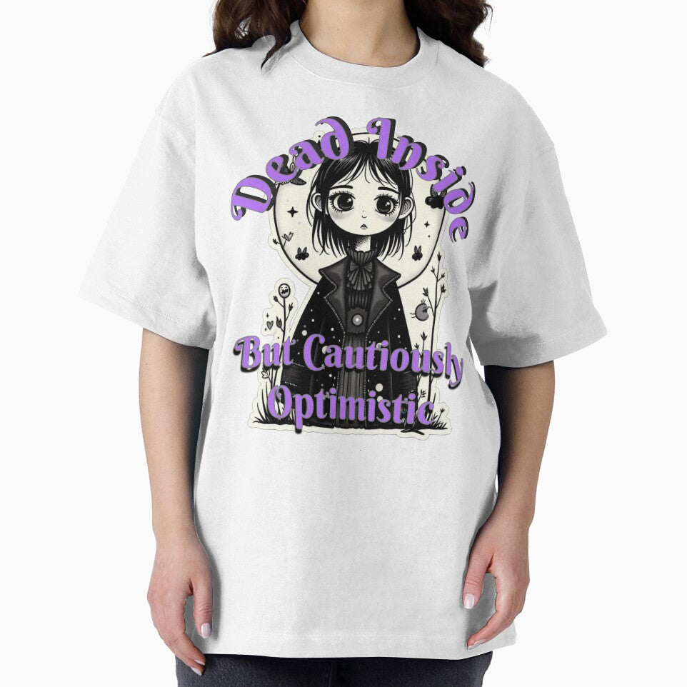 Cautiously Optimistic Goth Girl by CAutumnTrapp