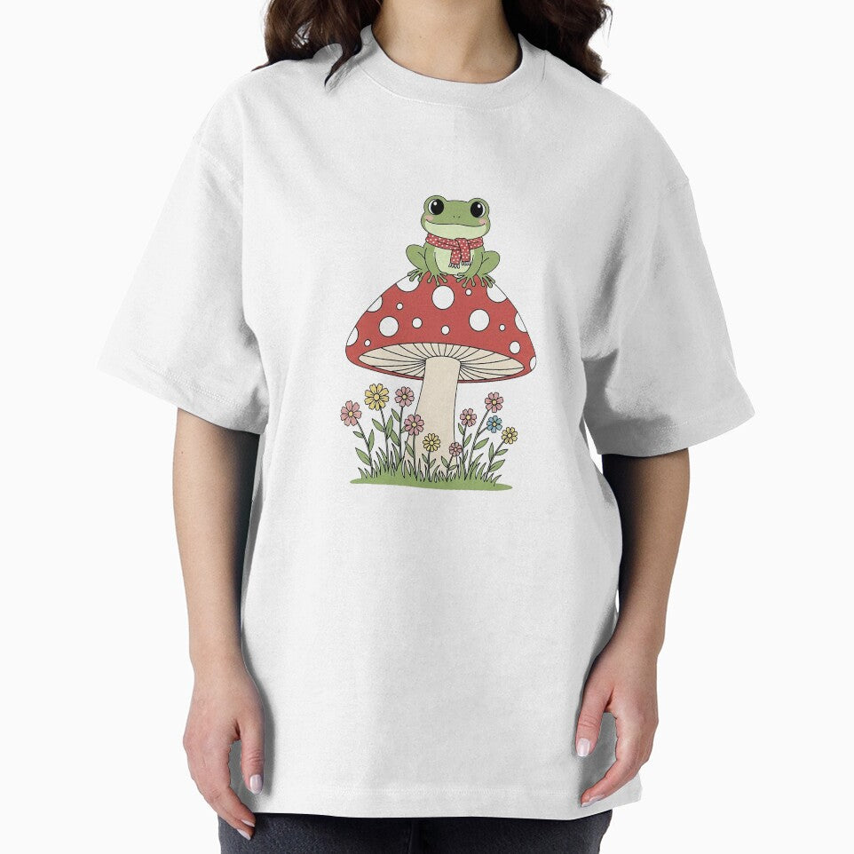 Frog on Mushroom by ZaiproArt