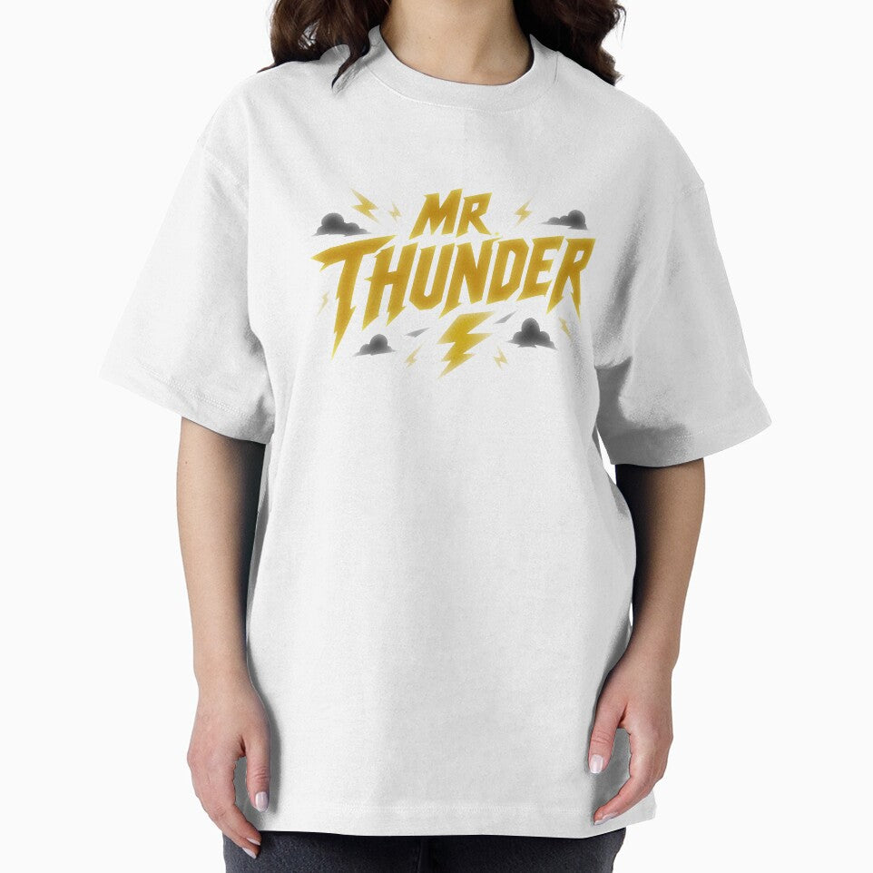 Mr. Thunder Lightning Typography by crackerflake