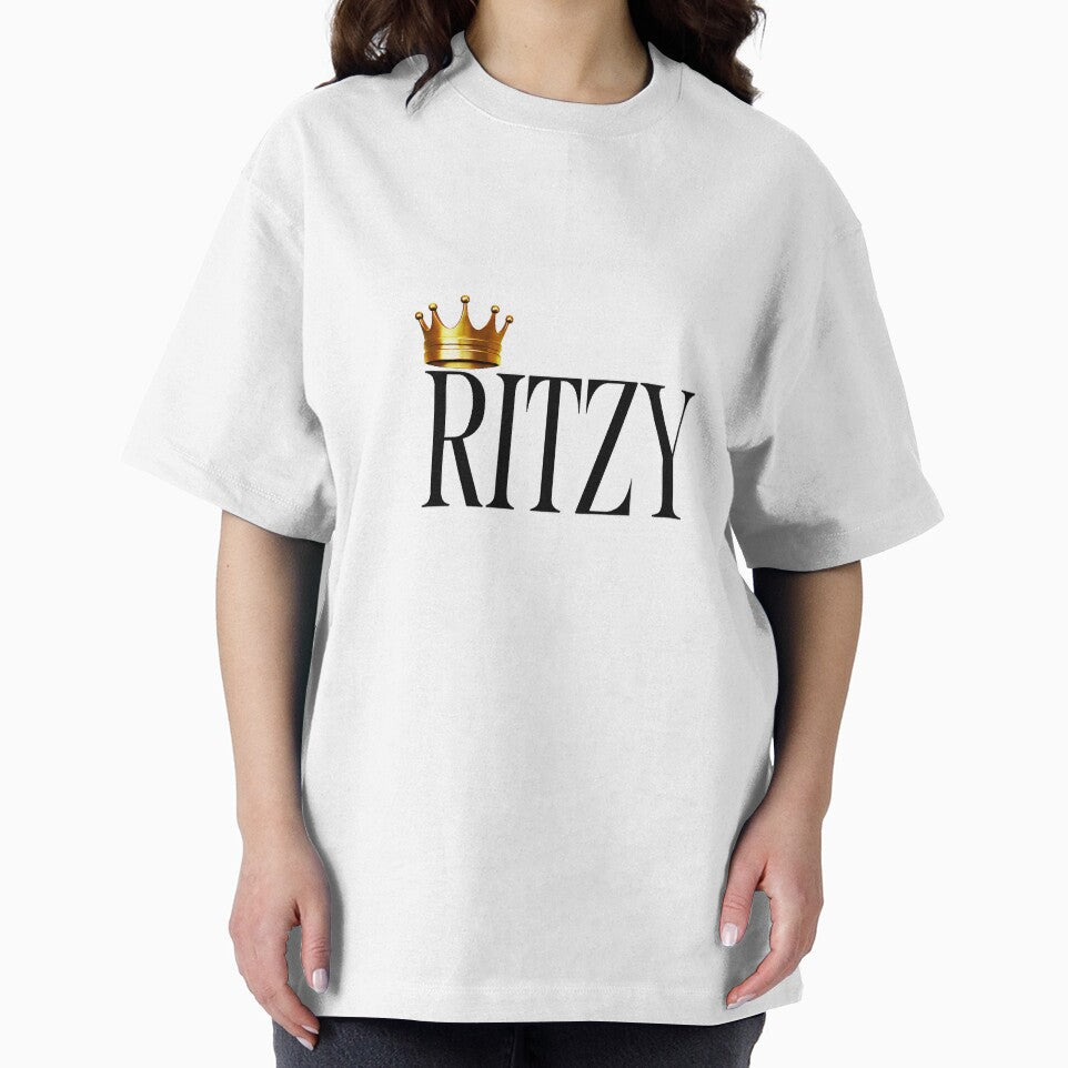RITZY Crowned Serif Power by POD DYNASTY | Original Print On Demand T-Shirt Graphics