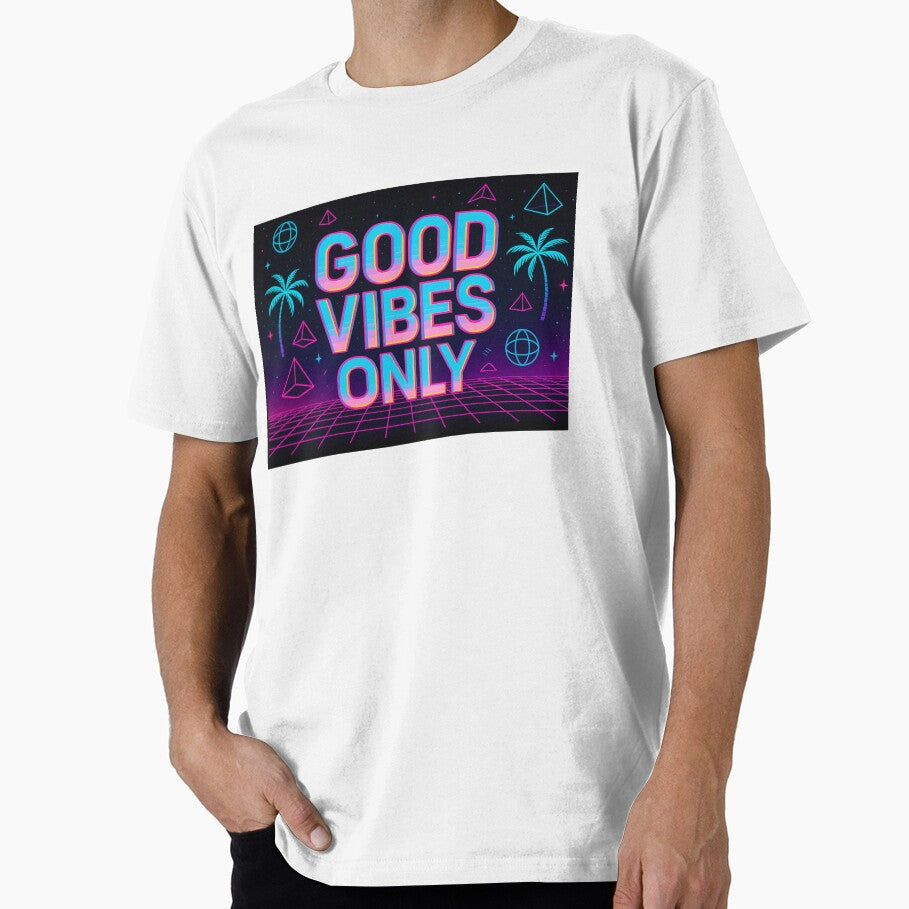 GOOD VIBES ONLY by VECTORVAULT_