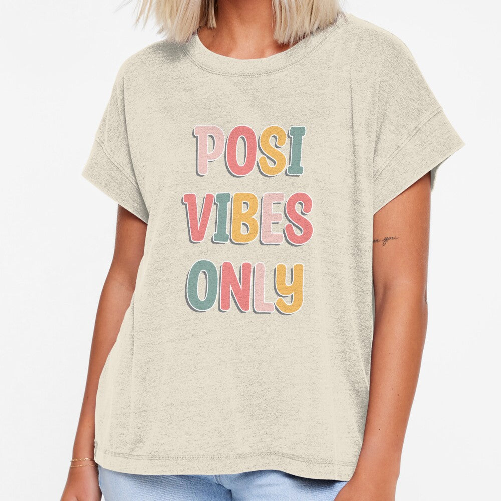 Posi Vibes Only - Cute colorful text by TheMajesticGoat